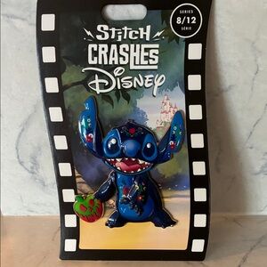 Stitch Crashes Disney Series- Snow White Pin-3.25”- New